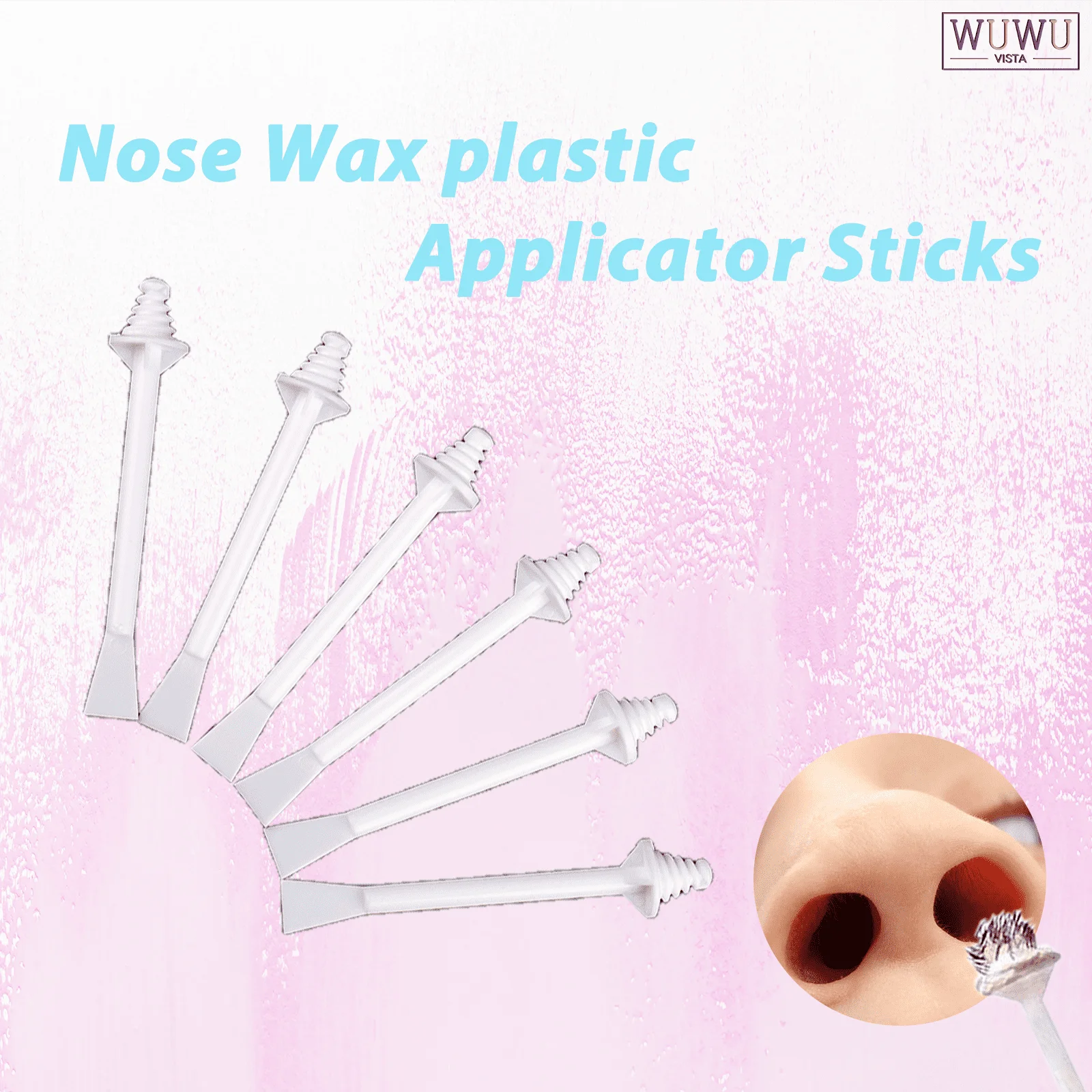 WUWUVISTA Multi Use Wax Stick Remove Nose Beard Eyebrow Hair Stick Removal Tool Kit Beeswax Safe Quick Beads Strips Hair Removal Wax Hard Wax Beans Hair Removal Tool Beauty Wax