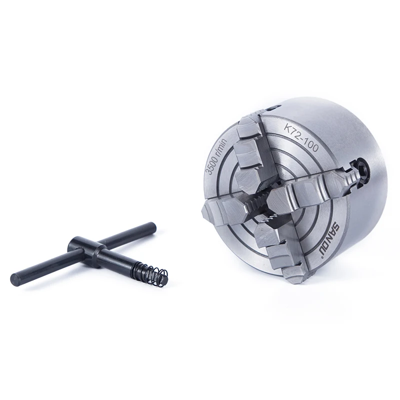 

factory direct sale 160mm,200mm four jaw chuck for lathe machine