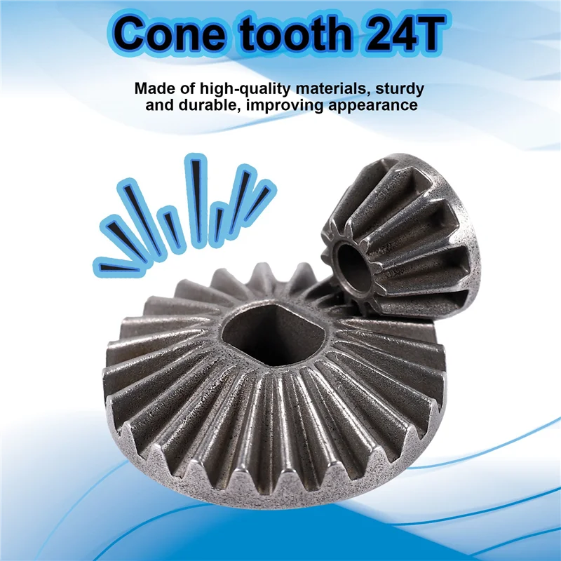 JLB 레이싱 CHEETAH 1/10 Brushless RC 자동차 부품 액세서리 용 업그레이드 된 24T 차동 기어 및 11T Diff 기어 EA1039