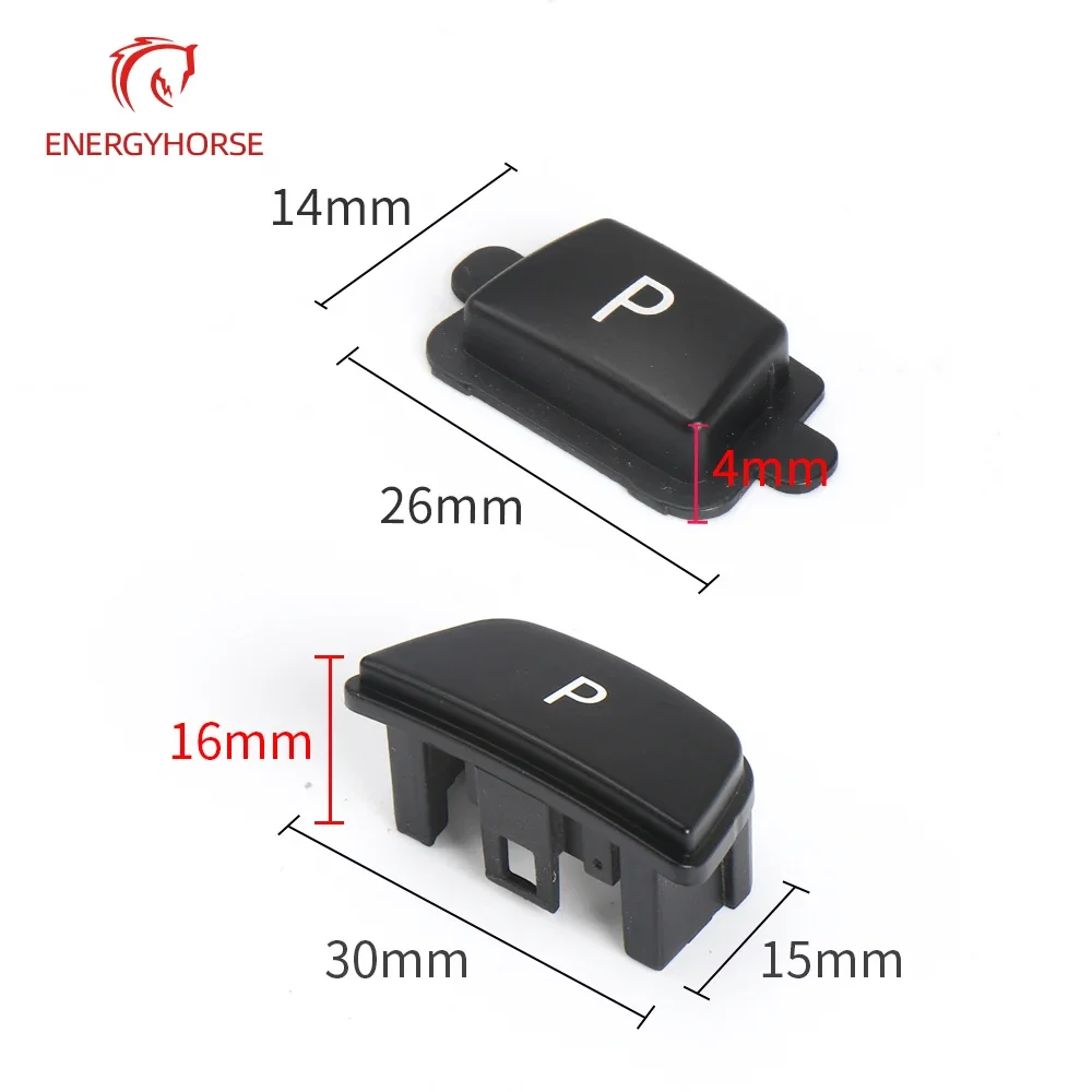 Auto Parkknopf Für BMW - Elektronischer Handbremsschalter Model B Schwarz