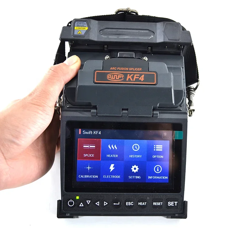 ACTIVE CLAD ALIGNEMENT FUSION SPLICER ILSINTECH SWIFT KF4 Fiber Optic ARC Welding Machine
