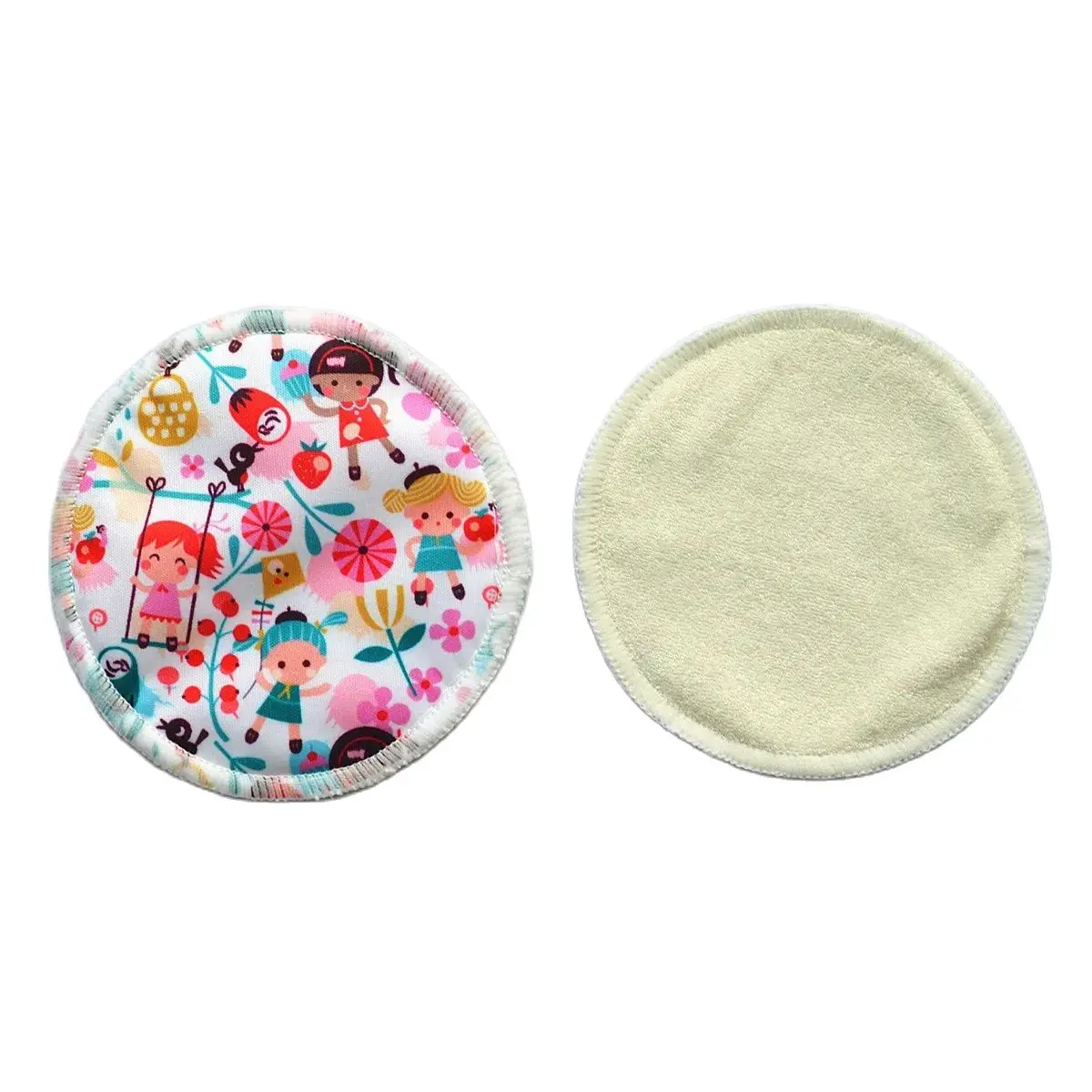 14 Nursing Breastfeeding Pads Bamboo Waterproof Reusable Washable 4