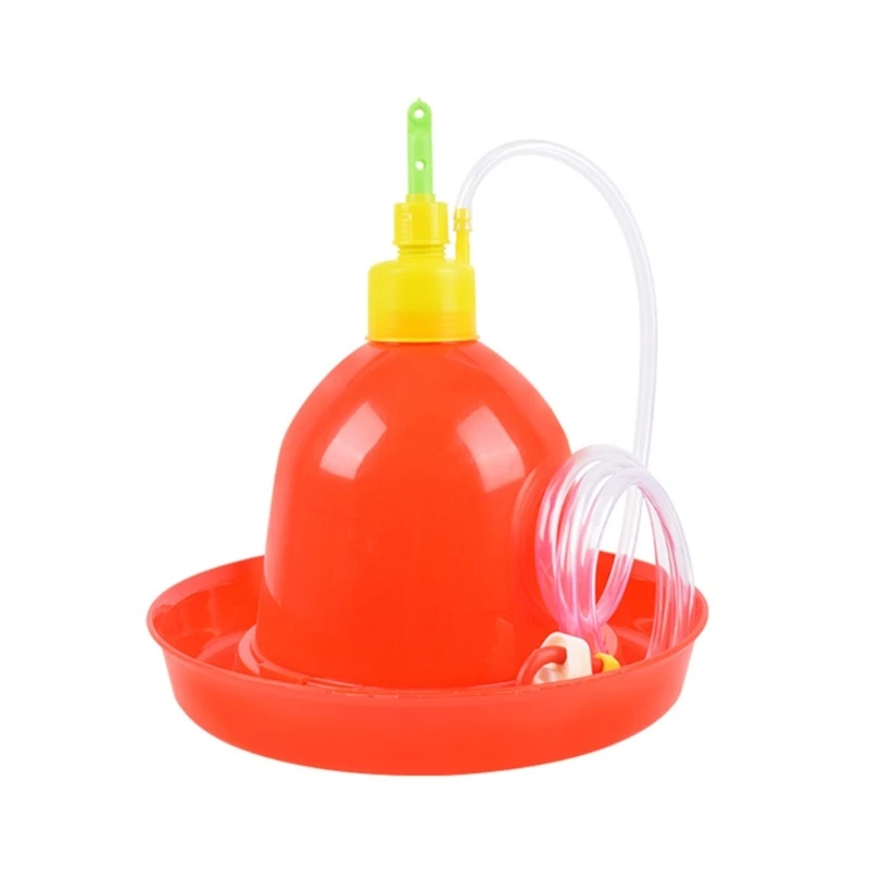 

Poultry Drinking System Water Container for Chickens Birds Ducklings Fowl: Hassle-Free and Long-Lasting