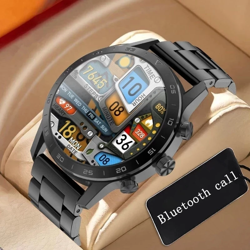 2022 Men Smart watch Heart Rate Monitor IP68 Swim Sport luxurious Answer dial Bluetooth Call can smartwatch Men For Android IOS