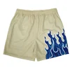 2023 Mesh Breathable Men Shorts GYM Basketball Running Quick-Drying Shorts Baggy Flame Print Fashion Shorts Summer Shorts 4