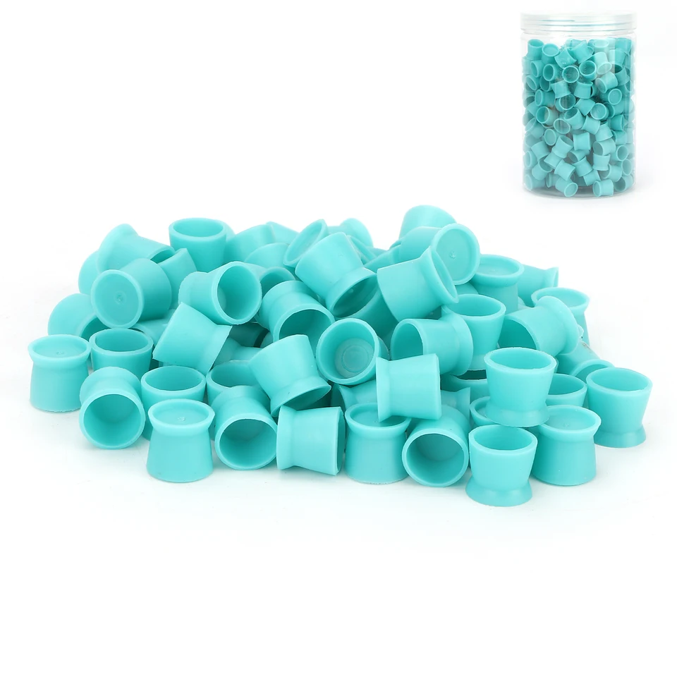 300pcs Disposable Silicone Tattoo Ink Pigment Cups