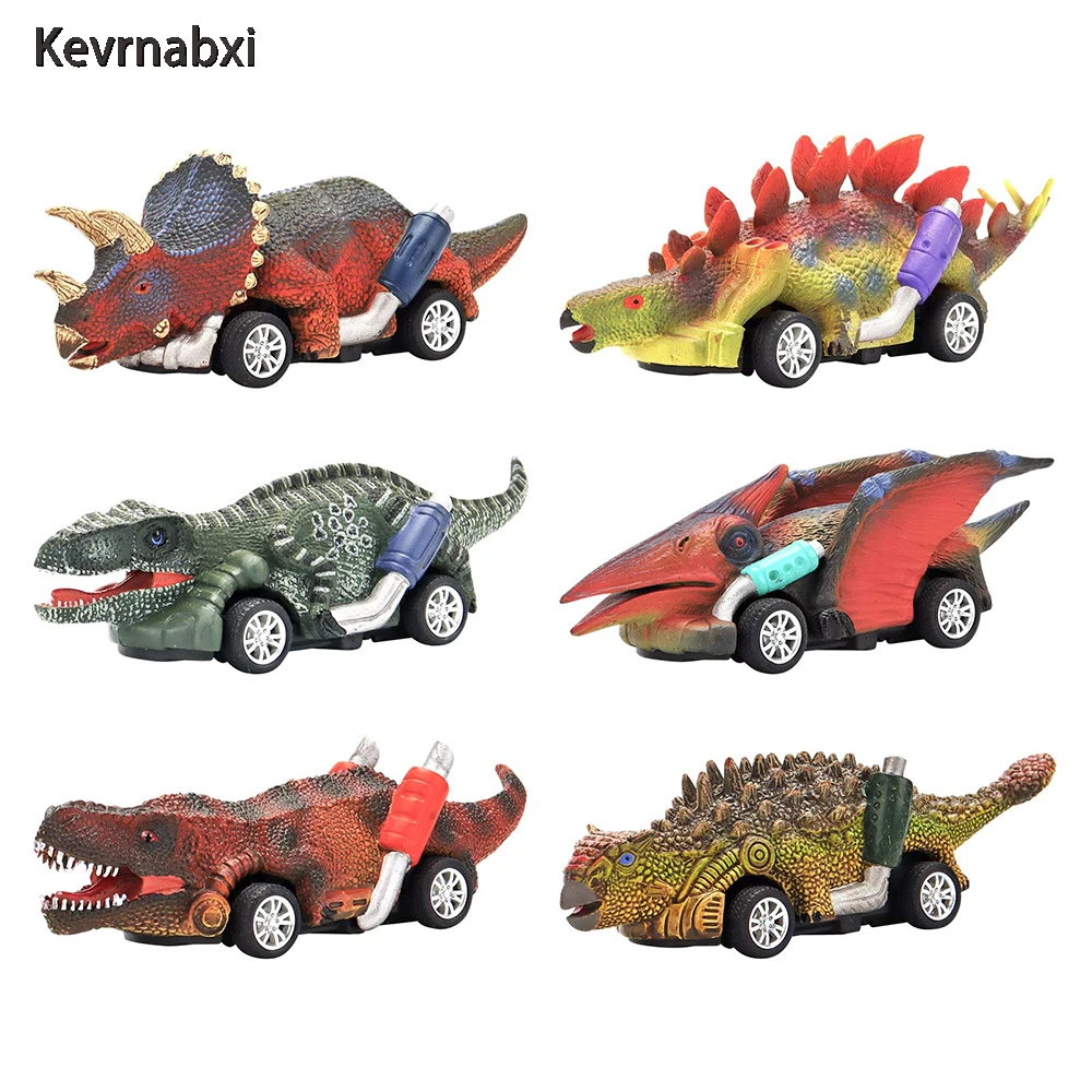 

Игрушечный динозавр, игрушечный автомобиль с четырьмя колесами для мальчиков и девочек 3-14 лет, креативный подарок для детей, модель динозавра, игрушки