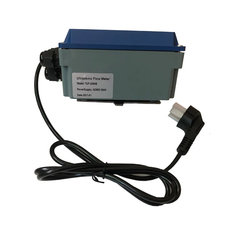 TUF-2000B Ultrasonic Liquid Flowmeters TS-2 TM-1 TL-1 (DN15-6000mm) Wall-Mounted Type RS485 Communication and ModBus Protocol