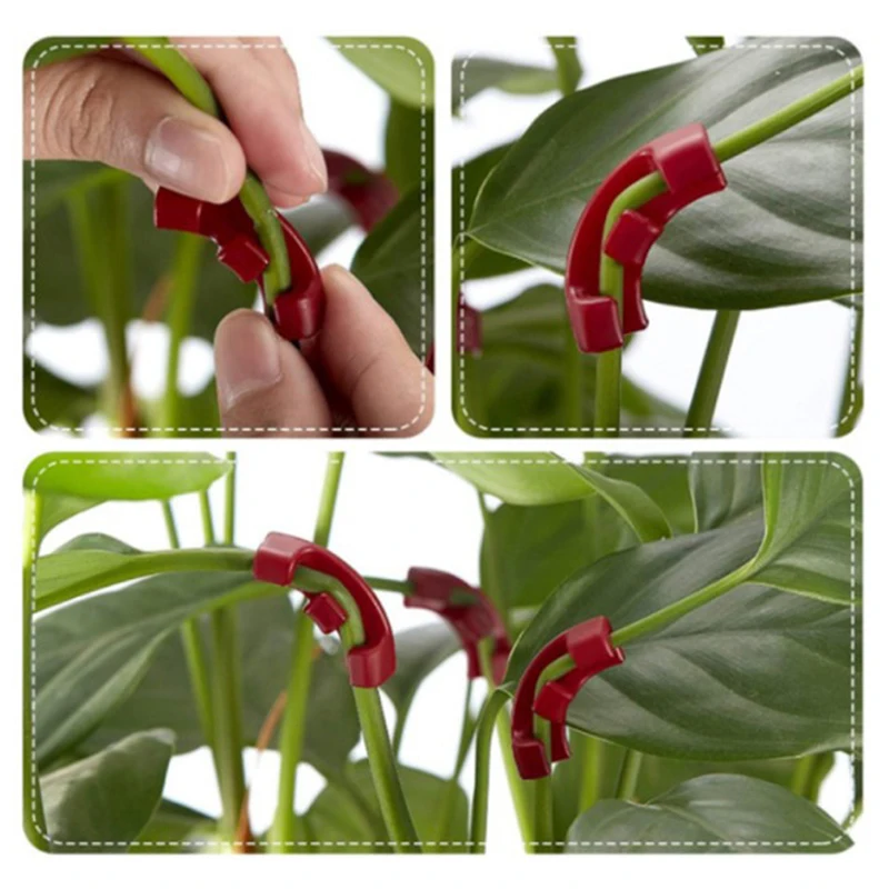 

12pcs 90 Degree Plant Bender Low Stress Training PVC Branches Trainers Bending Clips Twig Clamps Plant Growth Manipulation Kits