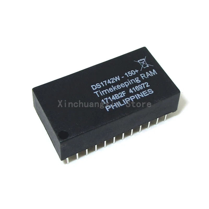 Ds1742W-150+ Y2Kc Non-Volatile Clock Ram 2Kb Parallel Real-Time Clock Module Dip-24 Chip Brand New