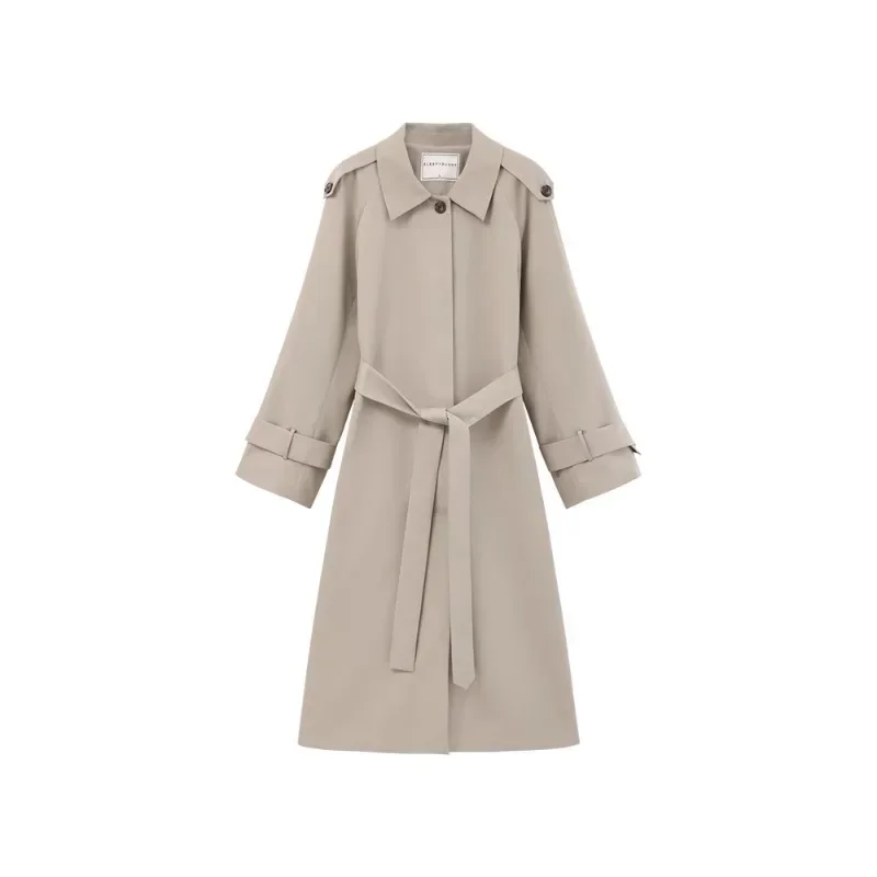 ジャケット・アウター willfully bulgy sleeve belted trenchcoat d37056ca-6853-48b6-b549-