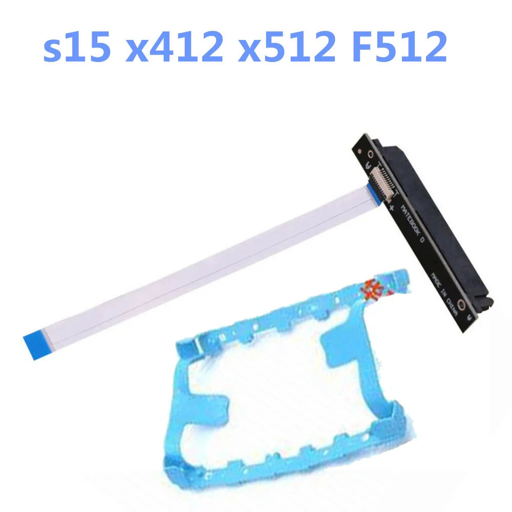 Hard Drive Stable Cable HDD SSD Connector Caddy Tray Laptop Adapter for Asus VivoBook S2 S4300U S5300U s15 x412 x512 F512