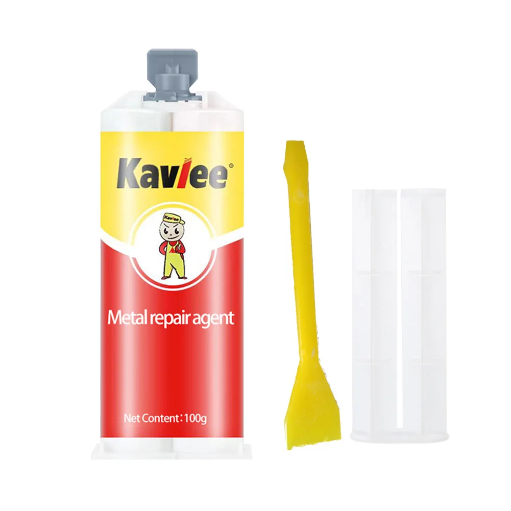 Welding Glue Corrosion Preventive Casting Repair Glue Heat Resistance Quick Drying Waterproof Industrial Casting Agent Tool