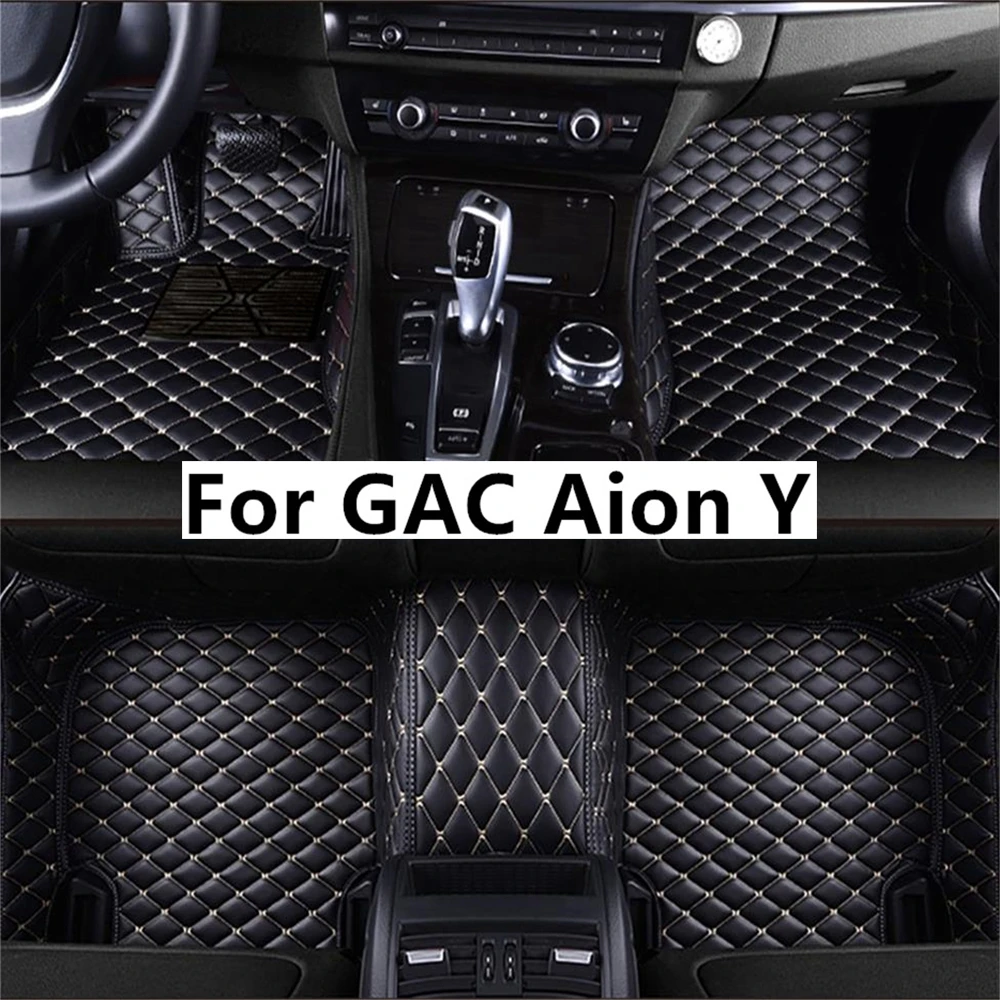 

Однотонные алмазные автомобильные коврики на заказ для GAC Aion Y 2022 2023, автомобильные аксессуары, коврик для ног