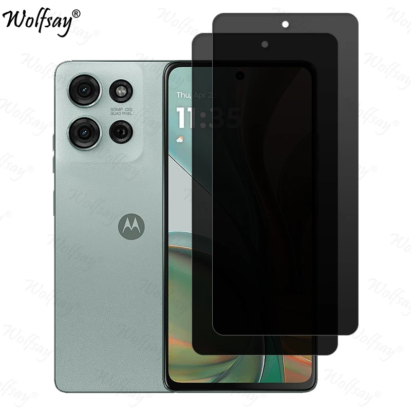 Enhanced Privacy Anti-Spy Tempered Glass Screen Protector, Full Cover