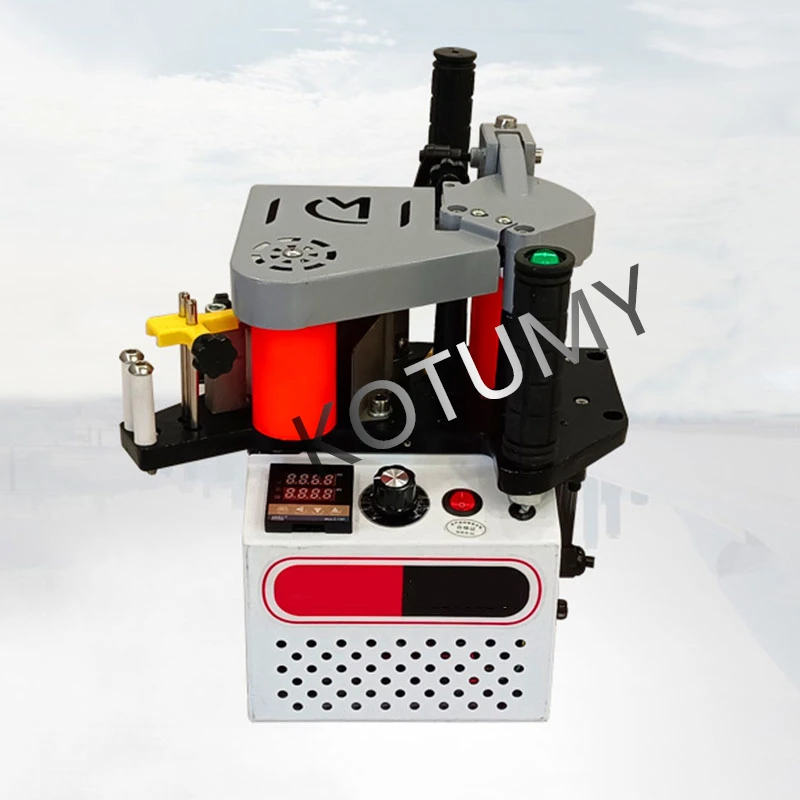 Edge Banding Machine Manual Edge Banding Machine 1200W Handheld double-sided Adhesive Coating Woodworking Home Decoration Automatic Tape Breakage