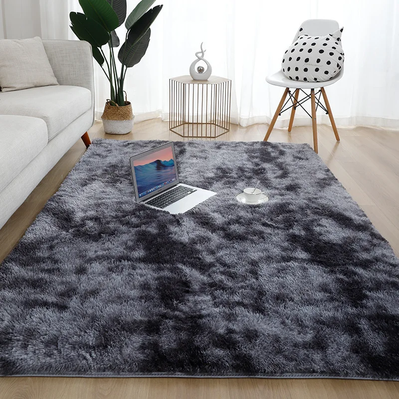 Machine Washable Upgrade Rugs for Bedroom Fluffy Shaggy Soft Area Rug Non-Slip Indoor Floor Carpet