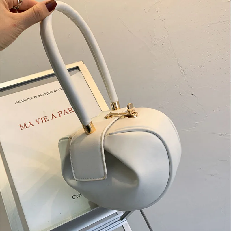 White handbag