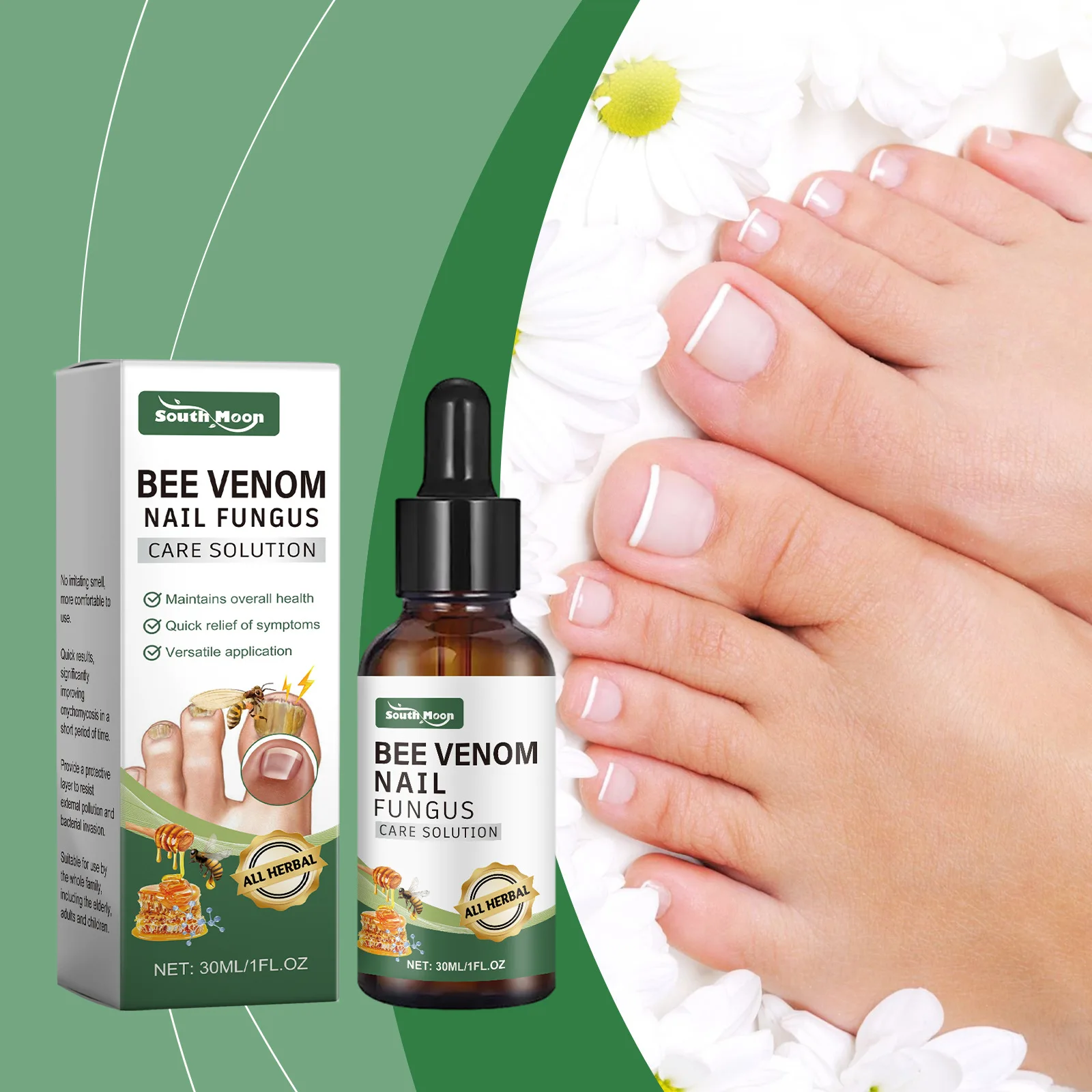 Anti Paronychia Nail Drops Nail Fungus Repair Cure Onychomycosis Ingrown Toenail Correction Brighten Bee Treatment Solution