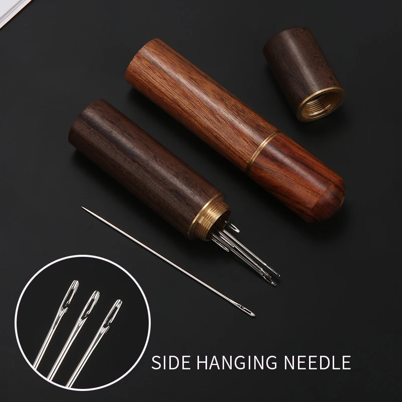 30Pcs Side Hole Blind Sewing Needles Stainless Steel Elderly Self Threading Needle Household DIY Jewelry Beading Needle Thread 2