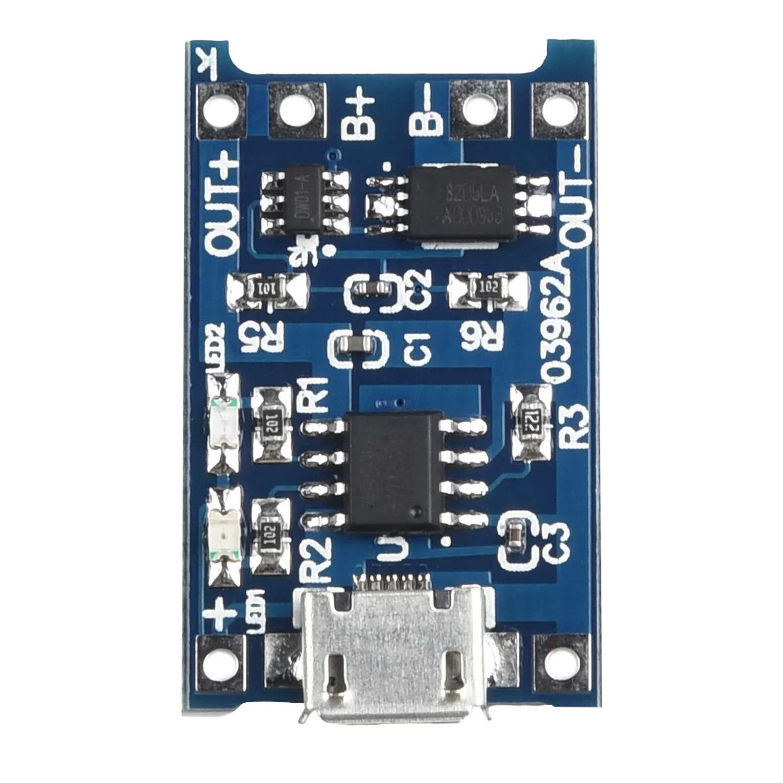 

5PCS Battery Charging Board Micro USB 5V 1A Lithium Charger Board Module With Battery Protection