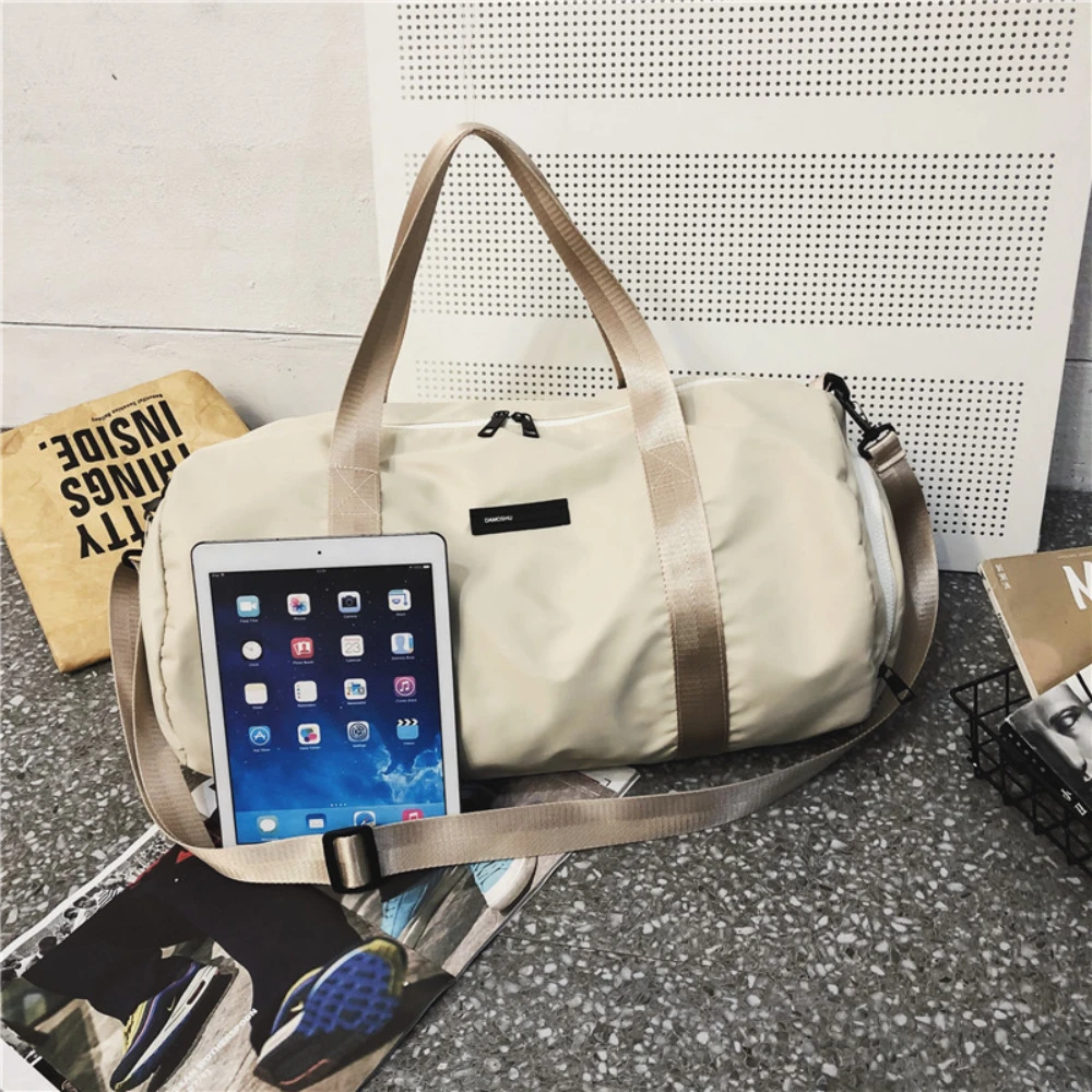 Gym Carry On Travel Yoga Fitness Fashion Nylon Bags Independent Shoe Warehouse Large Capacity Portable Storage Crossbody Handbag