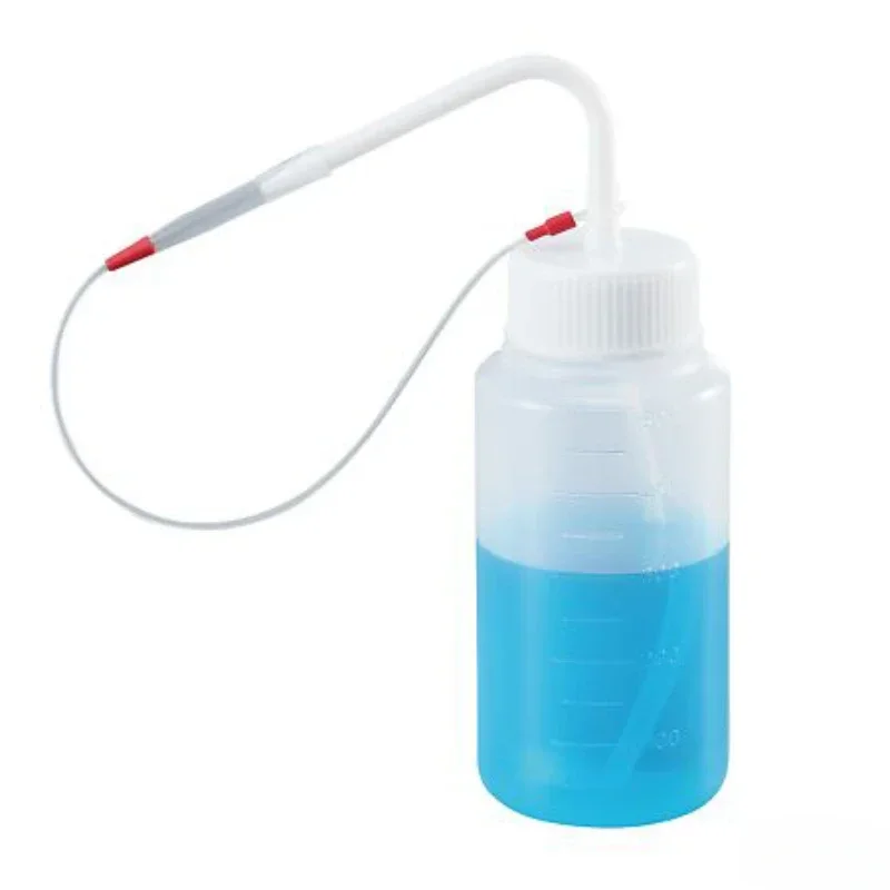 Nozzle Cover for Laboratory Cleaning Bottle, Bottle Wash Nozzle Cap,Bottle Cap/PP, Thread・mounting Ring/silicon