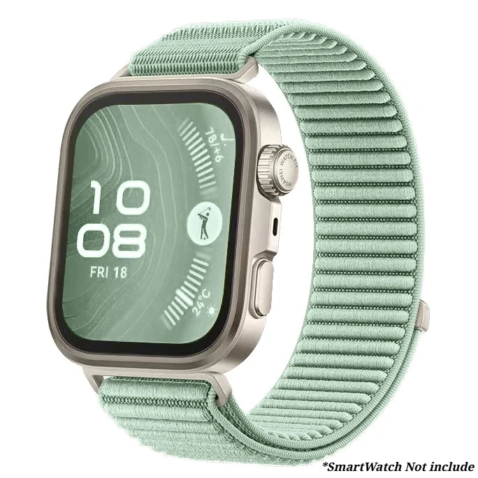 Field Nylon Loop Strap - Woven Sports Smartwatch Wristband Bracelet