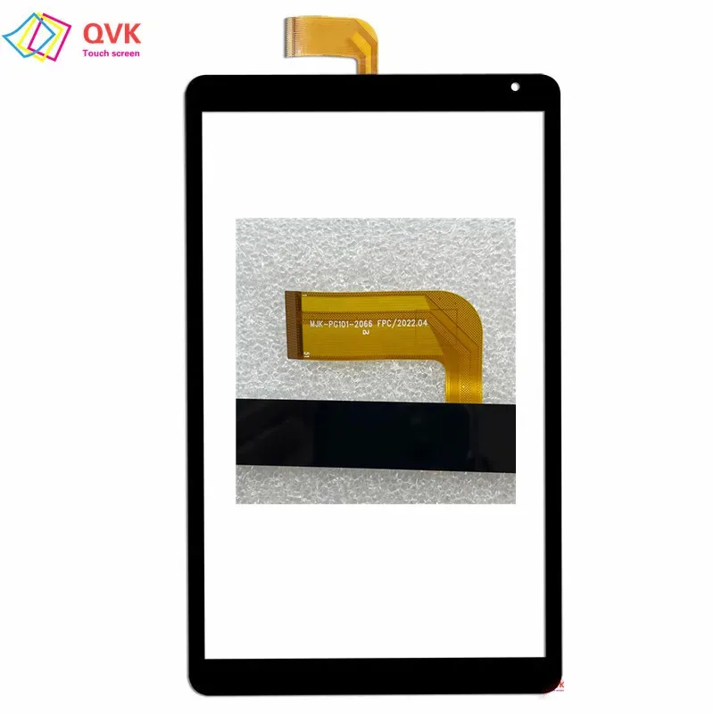 7Pcs/Lot Black 10.1 Inch P/N MJK-PG101-2066 FPC Capacitive Touch Screen Digitizer Sensor External Glass Panel MJK-PG101-2066