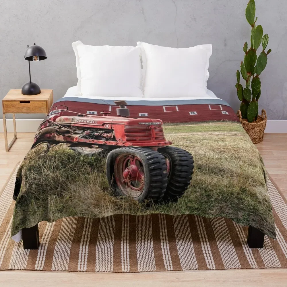 

Two Old Reds Throw Blanket Vintage Soft Blankets