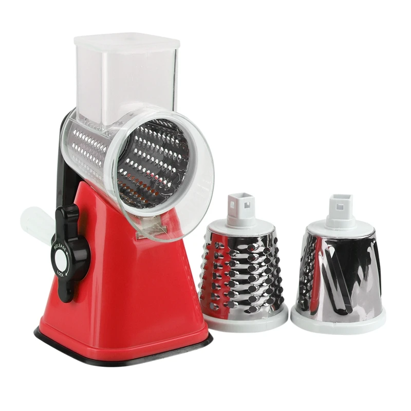 

Manual Vegetable Cutter Slicer Kitchen Accessories Multifunctional Round Rotate Mandoline Slicer Potato Cheese Kitchen