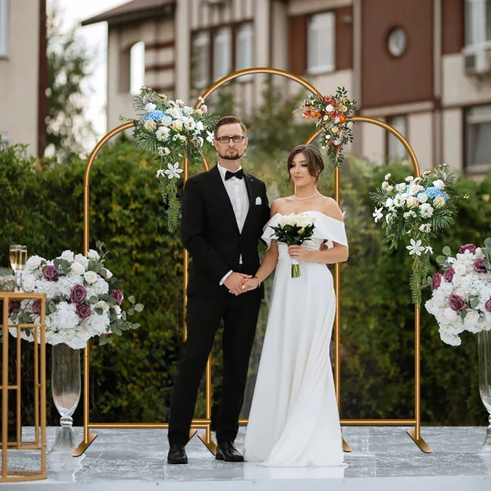 Aluminum Arch Backdrop Stand for Wedding Decoration