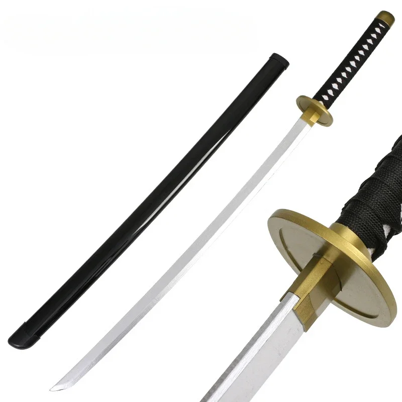 102cm Hayakawa Aki Chainsaw Gun Devil Weapon Samurai Sword Anime Peripheral Wooden ABS Katana Weapon Model for Cosplay Props