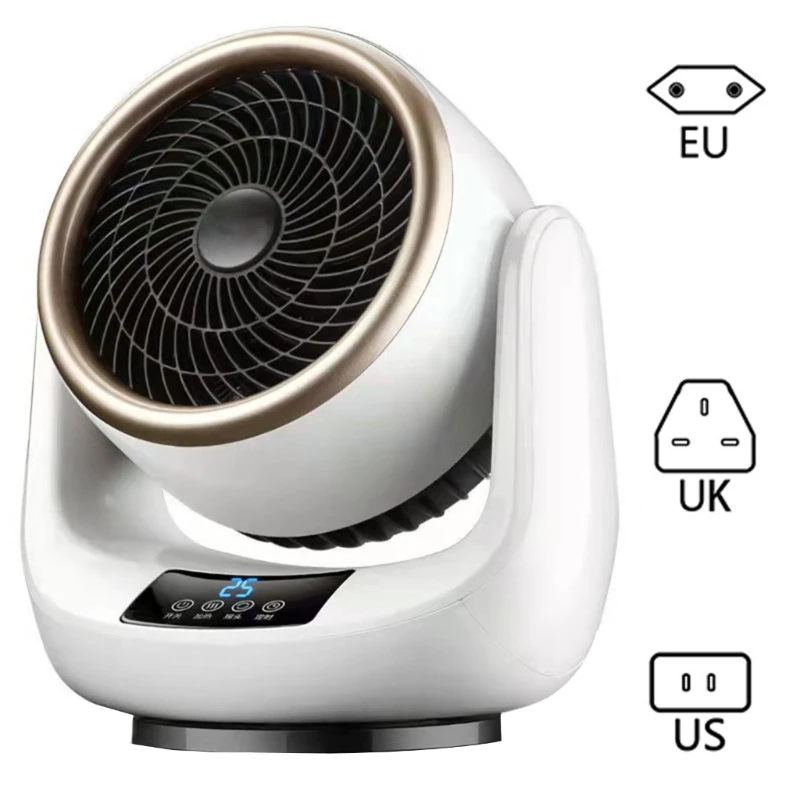 

Electric Heater Mini Portable Desktop Fan Heater Heating Warm Air Blower Home R9UD