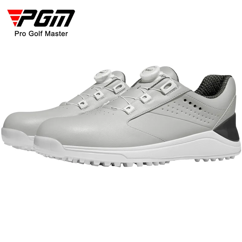 PGM Men's Golf Shoes Waterproof and Side Slip resistant Knob Buckle Casual Sports Sneakers XZ309