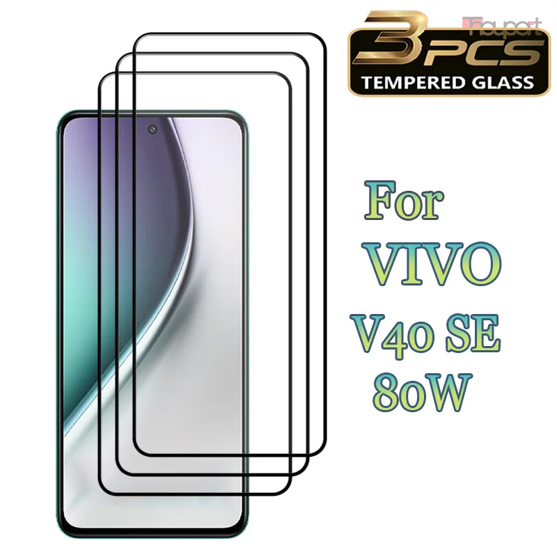 Premium Tempered Glass Screen Protector - 3 Pack, 9H Anti-Scratch, Ultra Clear