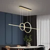 Modern Simplicity LED Pendant Lights for Living  Dining Room Kitchen Food Tables Bedroom Lamp Home Decor Hanging Light Fixture 2