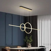 Modern Simplicity LED Pendant Lights for Living  Dining Room Kitchen Food Tables Bedroom Lamp Home Decor Hanging Light Fixture 2