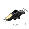 1 Set Professional Referee Whistle, Dolphin Treble Whistle For Football Basketball Volleyball Game 2