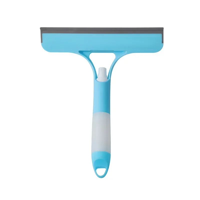 3 in 1 Window Cleaning Squeegee Multi Function Glass Mirror Wiper with Spray Bot