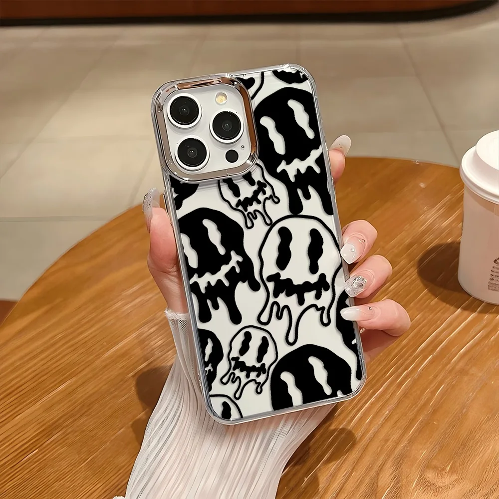 Ghost Face Scream Halloween Transparent Phone Case - Soft Silicone TPU Back Cover