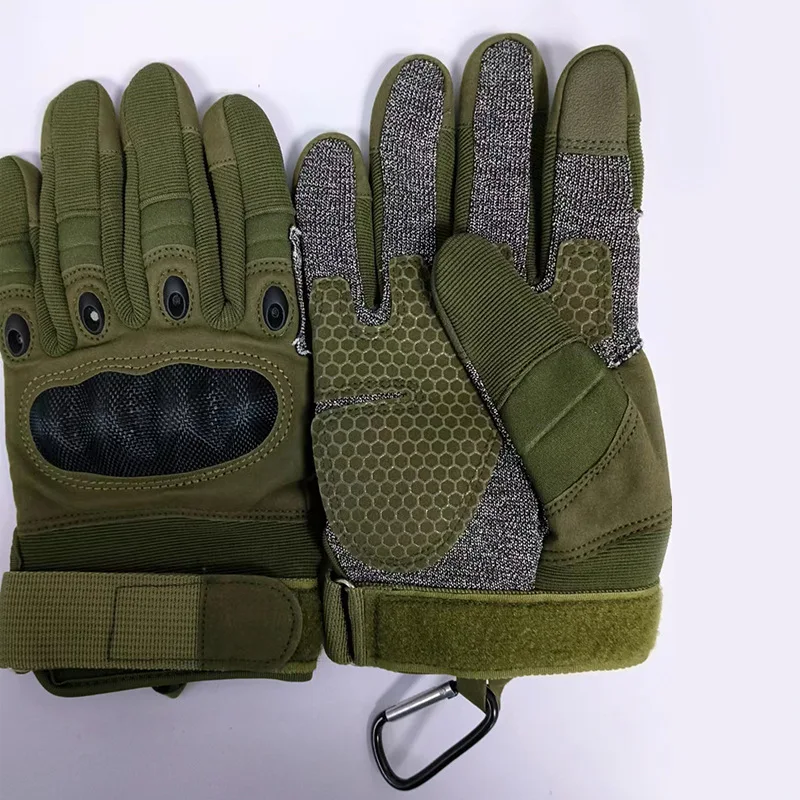 Level 5 Protective Gloves Anti-Cut Anti-Static Touch Screen Compatible Gloves Green Steel Wire, Metal Mesh Safety Cut-Resistant