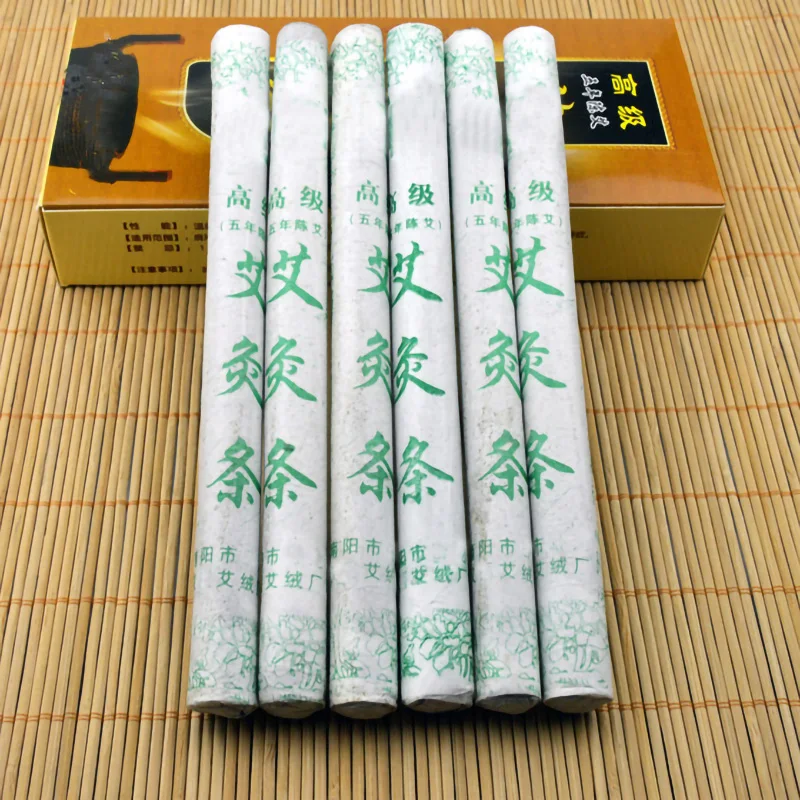 Moxa Rolls Pure Wormwood Traditional Moxa Therapy Chinese Hierbas Medicinale Moxibustion Stick Warm Meridian Massage Health Care moxibustion box moxibustion stickers