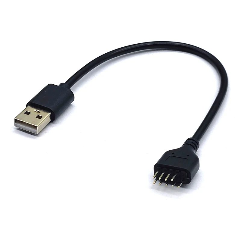 JMT - Cavo di prolunga USB 3.1 a USB 3.0 a 20 pin maschio per scheda madre, connettore USB 20P a tipo E (5 pezzi