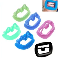 10pcs Dental Soft Silicon 3D Lip Cheek Retractor Mouth Opener Cheek Expand Oral Dentist Orthodontic Consumables Dentistry Tools