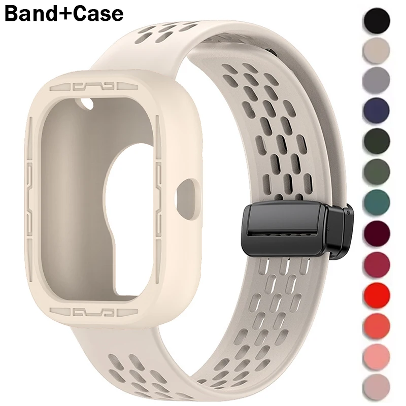 Silicone Strap and Bumper Protective Shell Cover