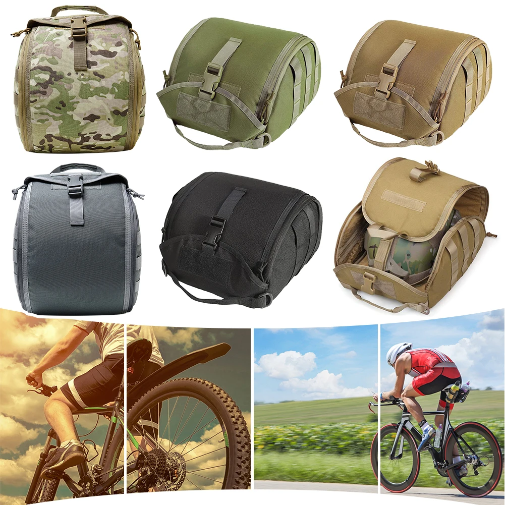 

Дыхательная маска Сумка Molle многофункциональная сумка для хранения шлема вместительная сумка Nylon1000D для страйкбола спортивные боевые шлемы