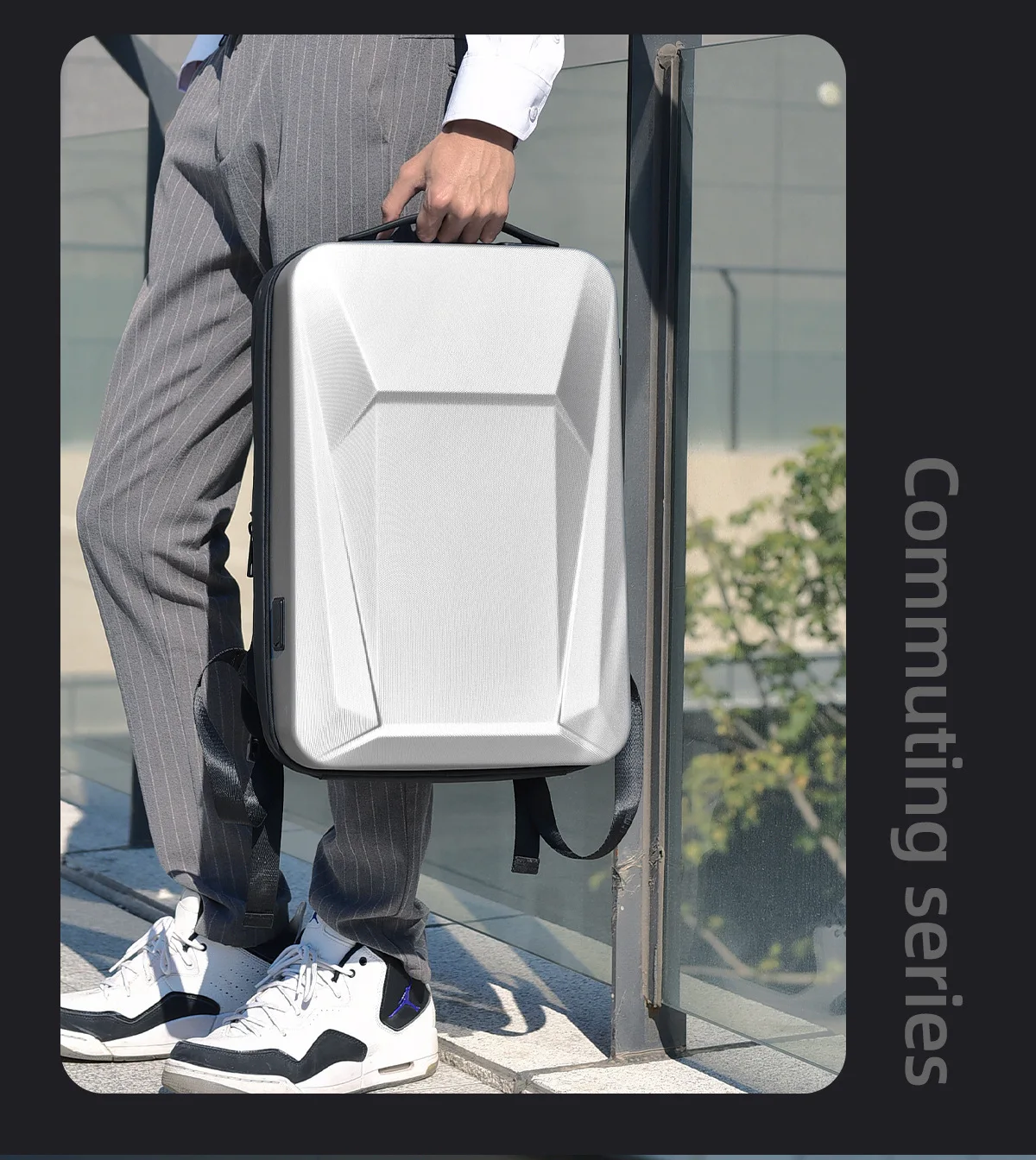 Backpack side profile