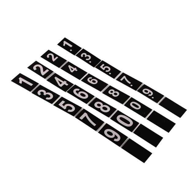 Tenger Gyümölcsei Gyümölcspolc Függő Ár Jelcímke Kijelző Keret Állítható Szám Flip Haltartály Felsorolt ​​Plug-In Árcímke Állvány - Image 4
