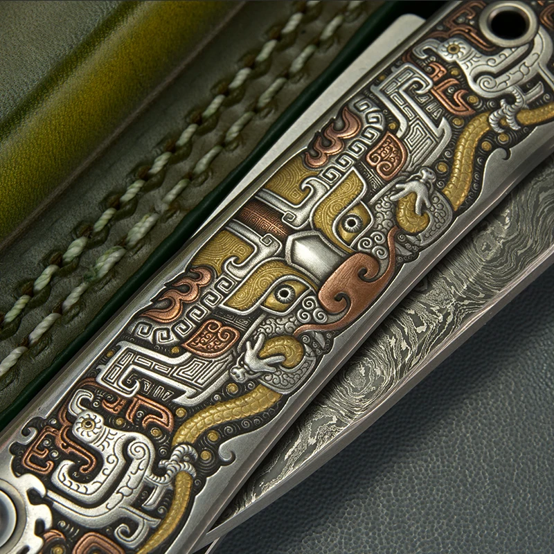 Рисунок 4 - Дамасская сталь, древнее железо-цзянское